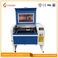 Free Shipping 4060 Laser Engraving 600*400mm Co2 Laser Cutting Machine Specifical for Plywood/Acrylic/Wood/Leather