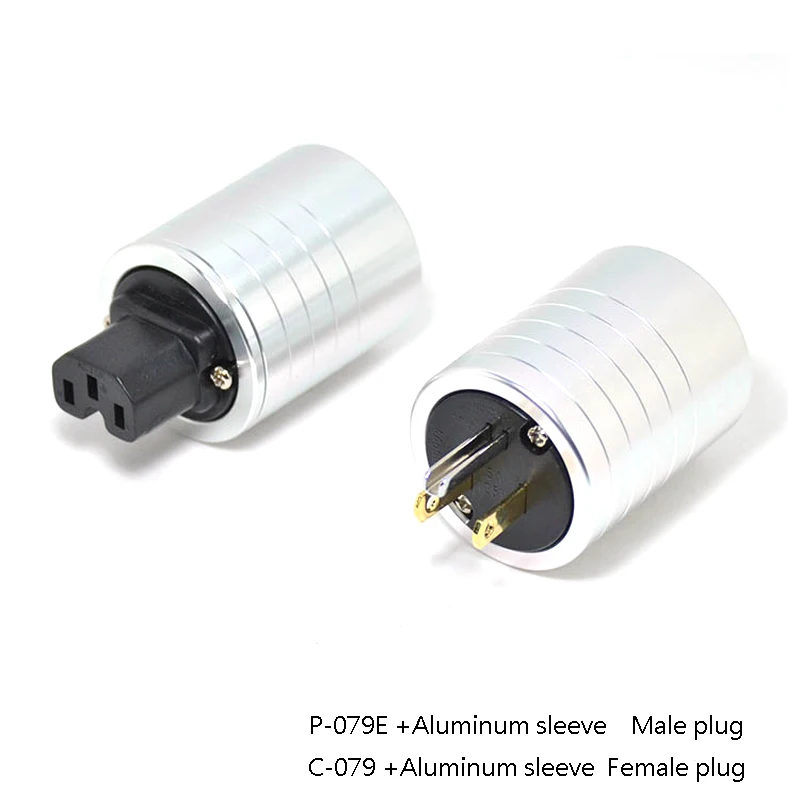 

Aluminum alloy shell fit to P-079E P-004E P-037E P-033E P-032E audio power plug