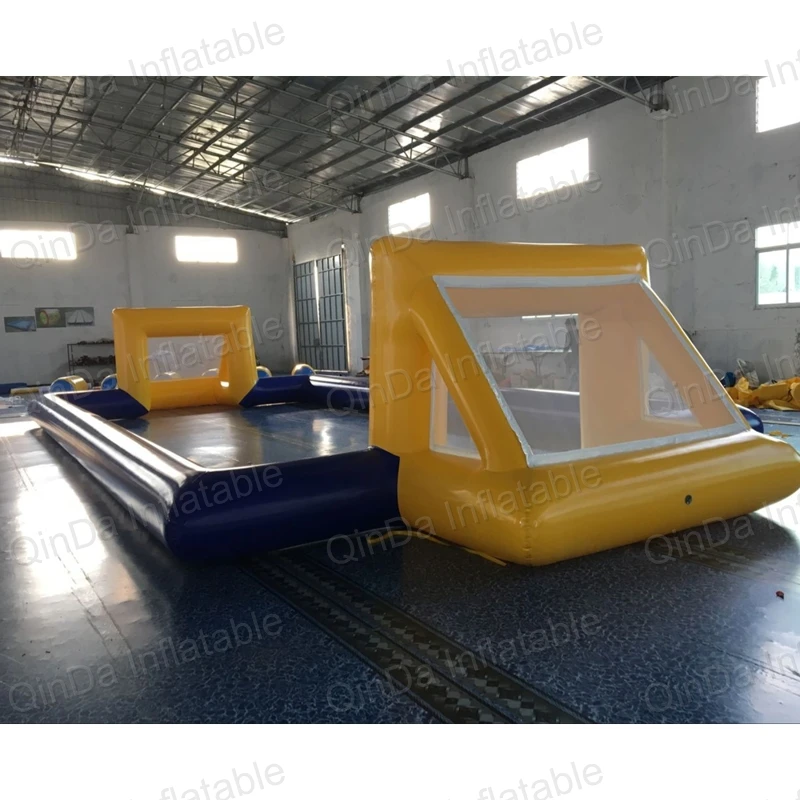 Guangzhou Qinda Inflatable Football Field,football Stadium, Inflatable Soccer Stadium For Adults