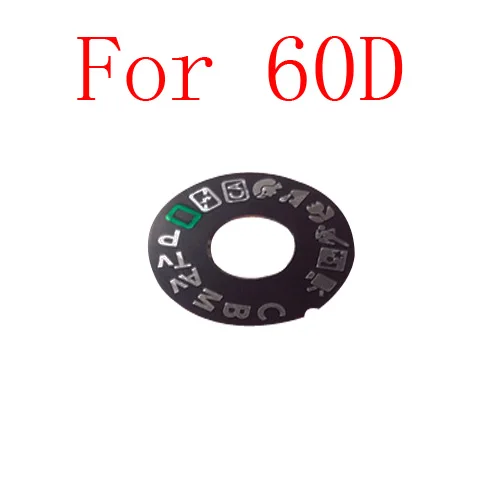 For Canon 5D2 5D3 5D4 60D 70D 6D 7D 80D 600D 700D 7D2 5Ds mode dial pad turntable patch, tag plate nameplate Camera repair parts