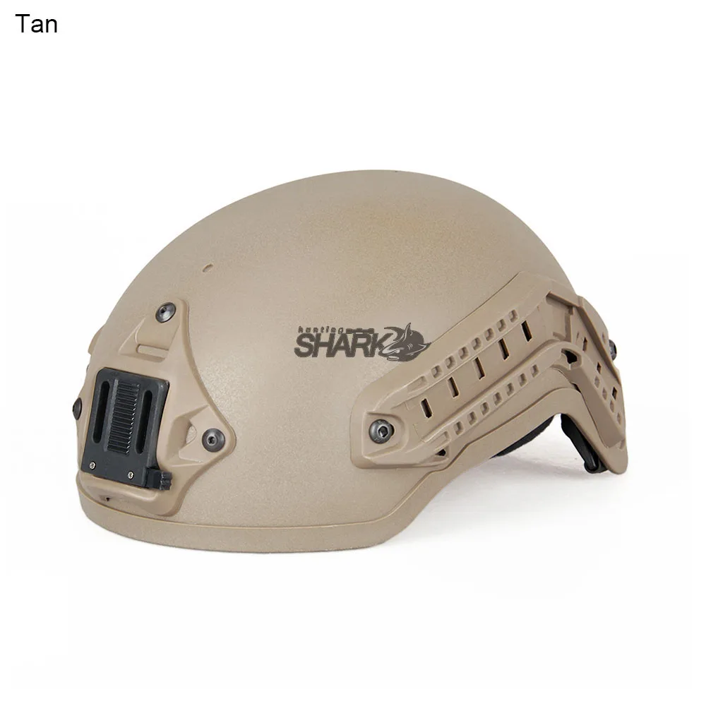 ppt-tactical-helmet-cp-at-dd-black-tan-w-nvg-mount-and-side-rail-fits-212mm-rail-airsoft-hunting-outdoor-sports-hs9-0019