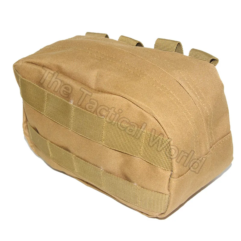 Outdoor Tactical Horizontal Molle Pouch Waist Tactical Emergency Survival pockets Recovery Camping Multicam Airsoft Tool pouch