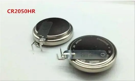 NEW CR2050HR CR2050  3v high-temperature lithium manganese dioxide battery  Li-ion button battery with leg feet