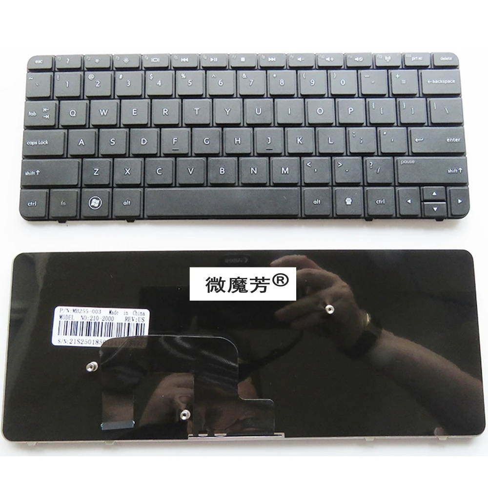 US New FOR HP MINI 110-3626TU 3633TU 3748TU 3745TU 3619TU 3749TU Replace laptop keyboard English Black