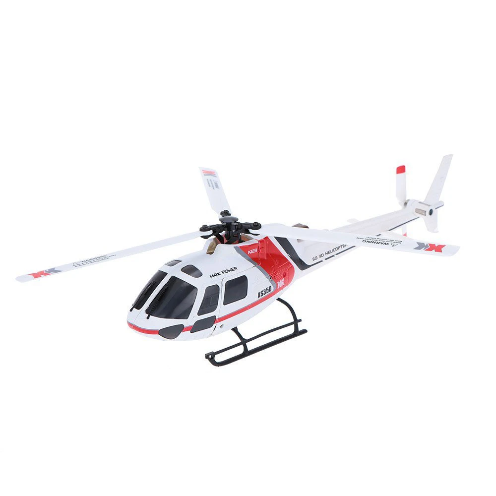 WlToys XK AS350 K123 RC Helicopter 6CH 3D & 6G System Brushless Motor AS350 Scale Flybarless RC Drone Updated WLToys V931 RTF