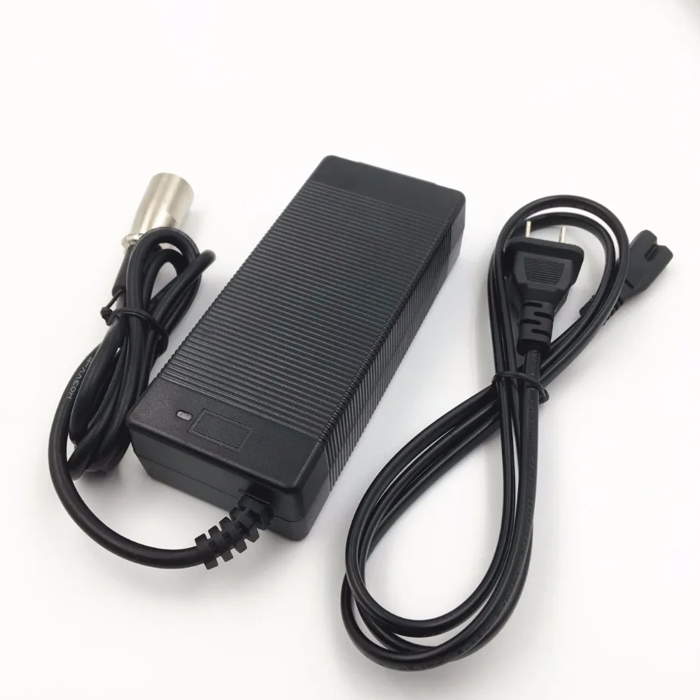 36V Li-ion Charger 42V2A Lithium Battery Charger for 36V moped with XLR Socket/Connector Good Quality