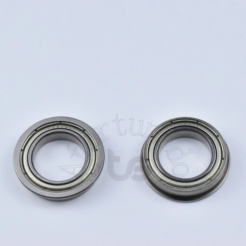 F6802zz 15*24*26*5*1.1(mm) 10pieces 6802 Flange bearing metal sealed ABEC-5 chrome steel bearings hardware