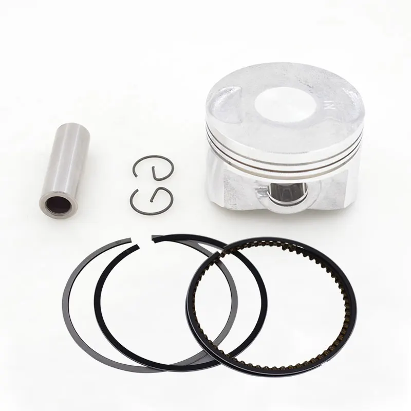 Motorcycle 52.4mm Piston Pin 13mm Ring Gasket Set For Honda WH100 GCC100 SCR100 Modified Engine Spare Parts