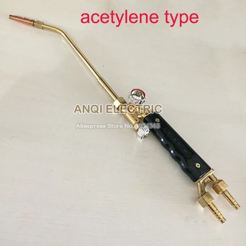 49cm oxy-acetylene oxy-propane welding torch oxygen gas Injection-type welding gun with 1pcs welding nozzle H01-12