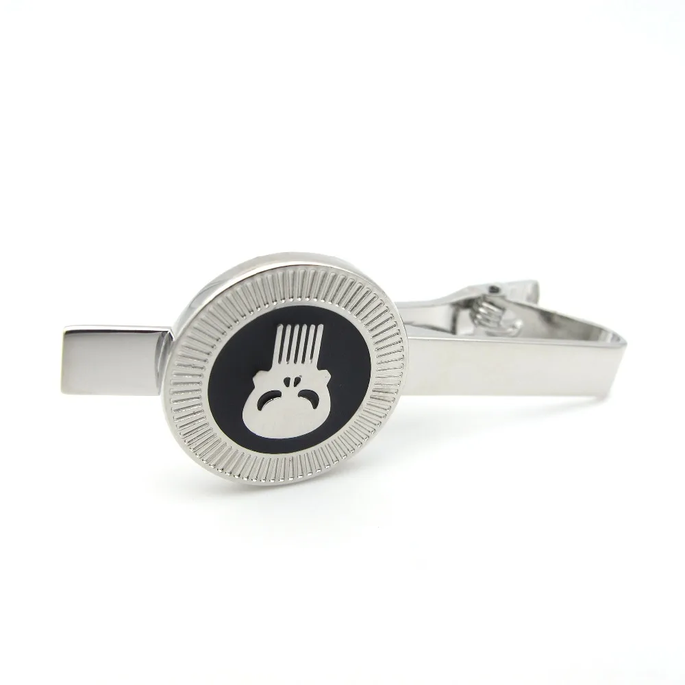iGame Men\'s Tie Clips Quality Copper Material Punisher Design Free Shipping