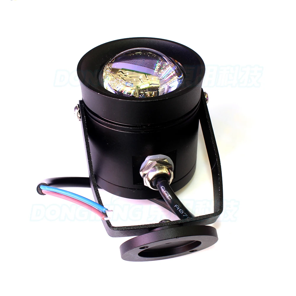 Convex lens 700-900LM underwater light DC 12V led fountain lighting swimming pool light 10w