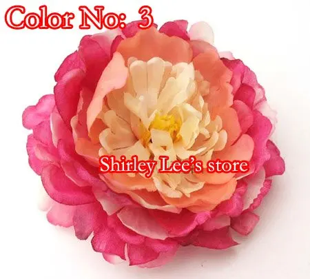 Wholesale --SPECIAL OFFER! ! 72 X BIG SILK FLOWER HEAD(11CM) FOR HAT DECORATION ETC,DIY YOUR OWN CRAFTS