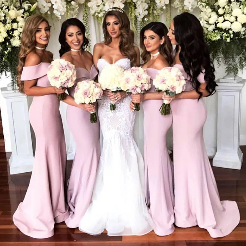 

Sexy Sweetheart Mermaid Bridesmaid Dresses Glamorous Party Gowns Custom Made