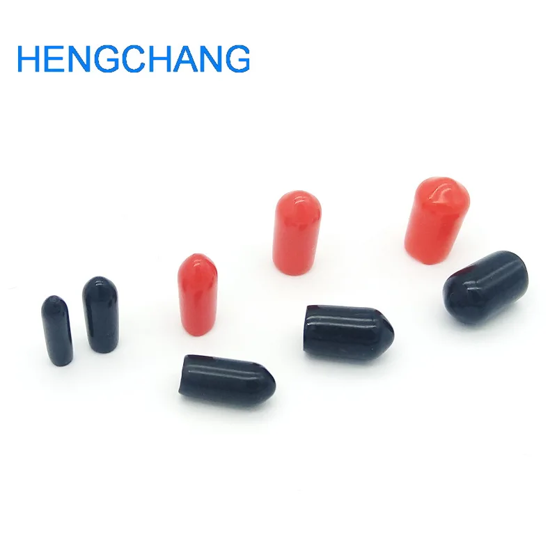 2mm 3mm 4mm 5mm 6mm 8mm Protective Cover Rubber Cover Dust Cap For SMA Connector Or Metal Tubes Screwdriver Handle 100Pcs/lot