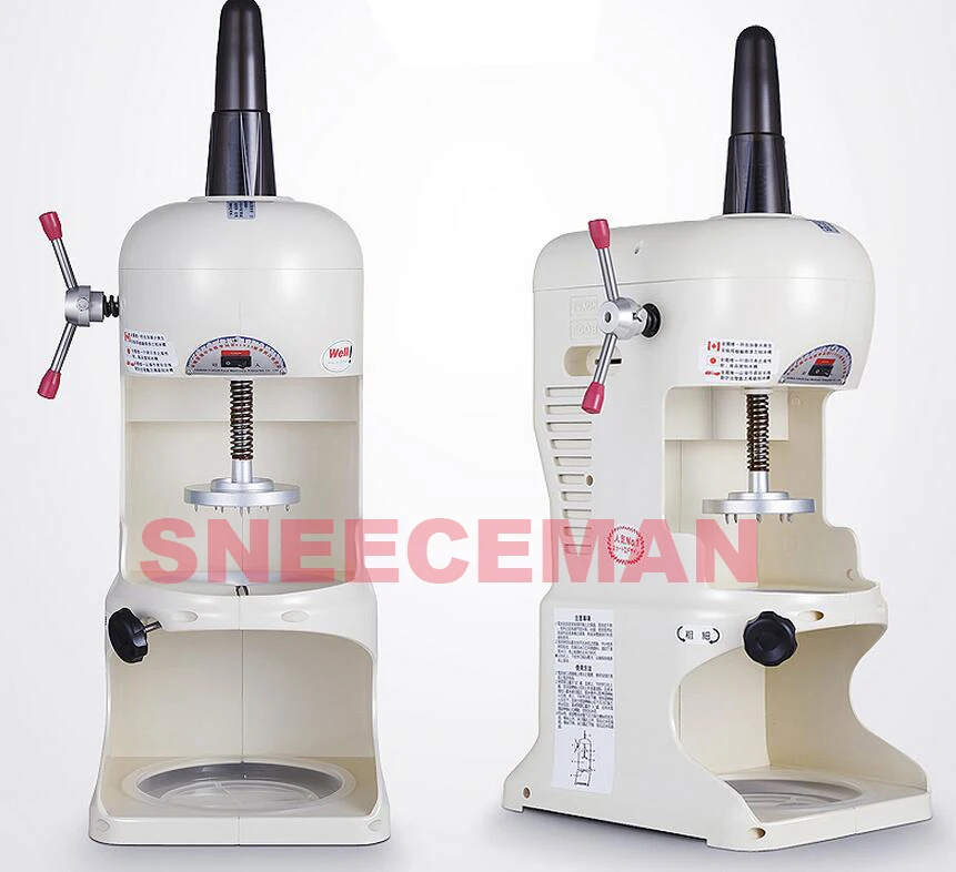 Trà thương mại cửa hàng Máy nước đá Cát Điện Tuyết Ice Kem Shaver Đá Bào Kem Cạo Maker Máy máy Nghiền