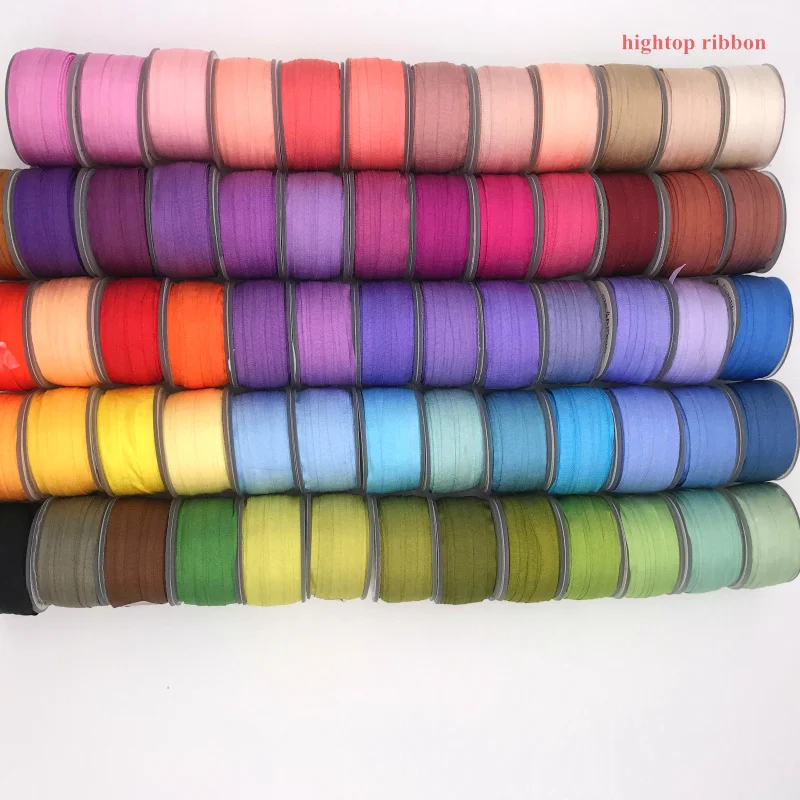 many colors 4mm 100% Real Pure Silk Ribbon for Embroidery Handcraft thicker than thin Taffeta Silk Tape