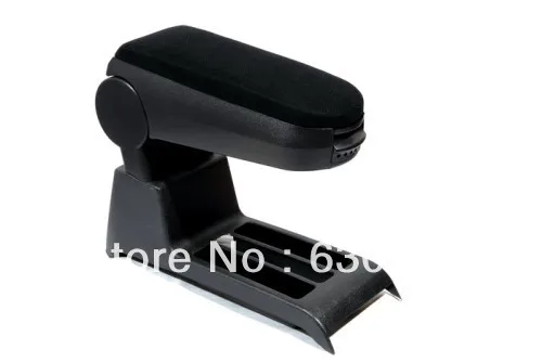 Center Console Armrest (Velour Black) For VW Volkswagen Polo 9N3