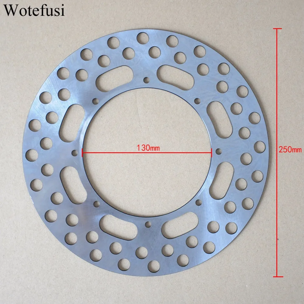 Wotefusi Motorcycle New One Piece Front Brake Rotor Disc For Kawasaki KX125 1989-2002 1990 2000 KDX200 1993-1994 [PA411]