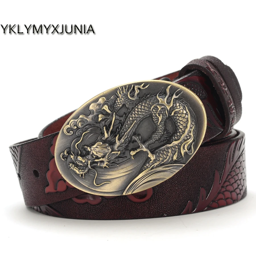 Men Genuine Leather Belt New Brand Designer Belt  High Quality Waistband Male Fashion Male Leather Strap Ceinture Hommes