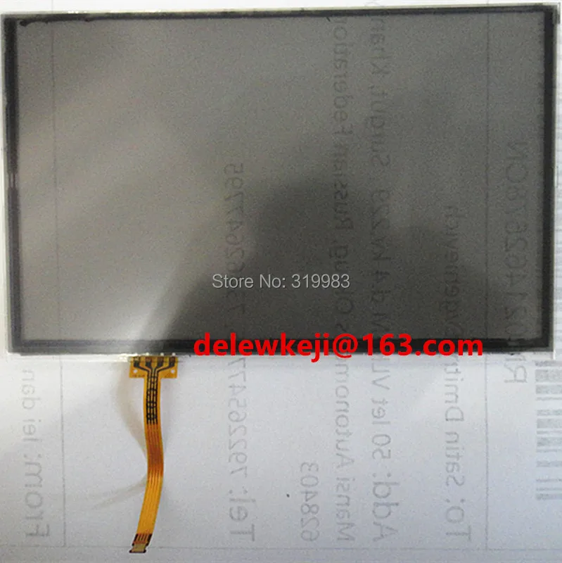 

8 inch 8 pins Black glass touch Screen panel Digitizer Lens for Phaeton car DVD Player gps L5F30978T00 L5F30817P02 LCD