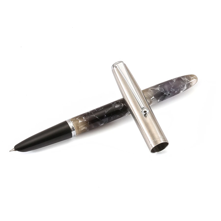 Jinhao – stylo-plume fantaisie en cristal acrylique, 0.38mm, pointe fine pour l'écriture et la calligraphie, fournitures scolaires et de bureau, A6462