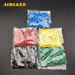 22 AWG Cable E0508 Mix Color Pre Insulative Ferrules Wiring Connectors 1000Pcs Free shipping