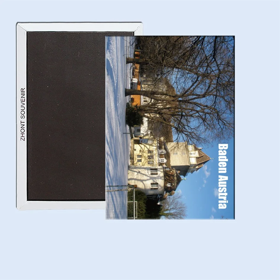 

Castle in the resort of Baden Austria 24235 Fridge Magnetic Souvenirs