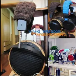 ExtraFine Merino Pure Wool Headband Cushion For Audeze LCD-2 LCD-3 LCD-XC LCD-X Headphones Headsets