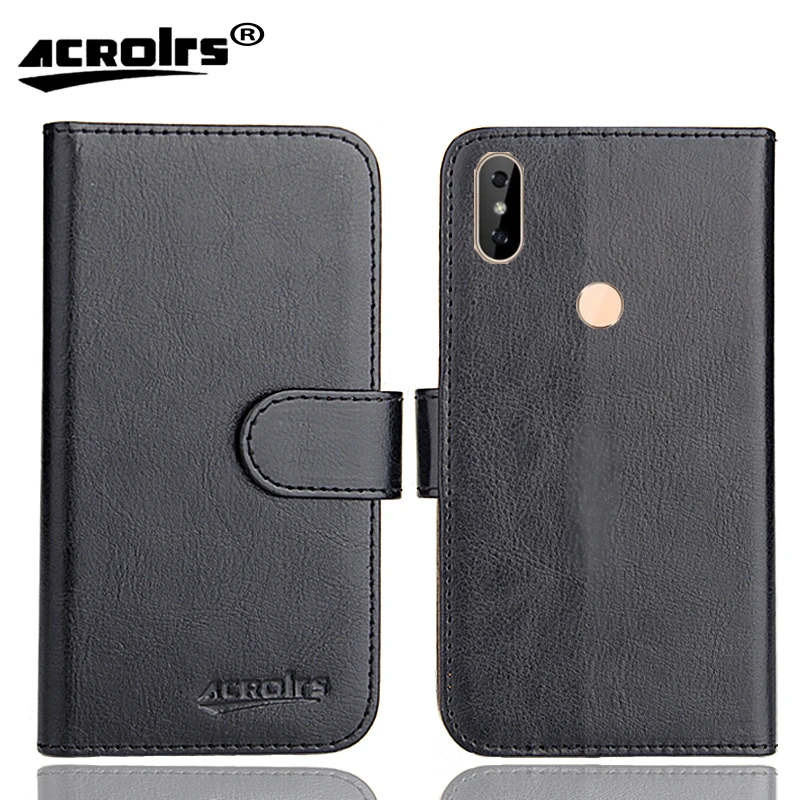 

Oukitel C15 Pro Case 6 Colors Dedicated Leather Exclusive Special Crazy Horse Phone Cover Cases Credit Wallet+Tracking