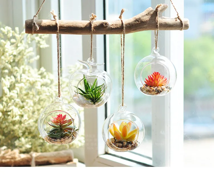 

Plant Terrarium, Hanging Candle Holder, Glass Terrarium,Hanging Terrarium Glass Vase Flower Plant Decoration ,wedding decoration