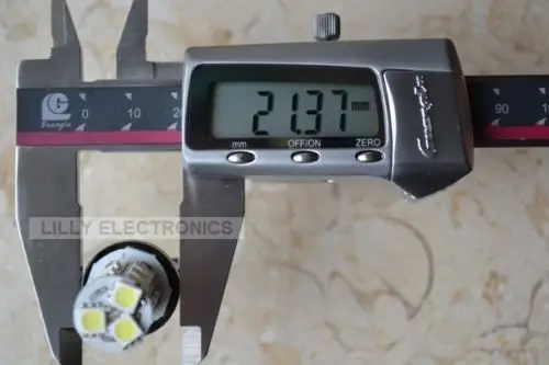 2x3157 3156 18 5050 SMD LED Brake Light Bulb Putih