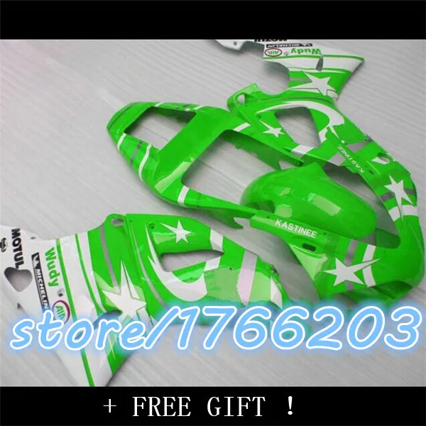 

green /Body For YZF-R1 98 99 YZF R1 YZF 1000 YZFR1 NEW green R1 YZF1000 98-99 1998 1999 Fairing Ning