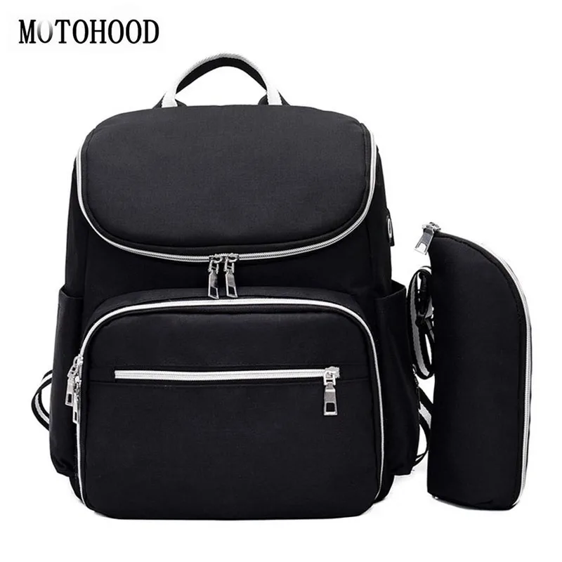 MOTOHOOD Mummy Maternity Nappy Bag Brand Large Capacity Baby Bag Diaper Backpack Designer Nursing Bag for Baby Care