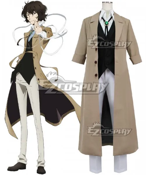 

Bungou Stray Dogs Osamu Dazai Brown Cosplay Costume E001