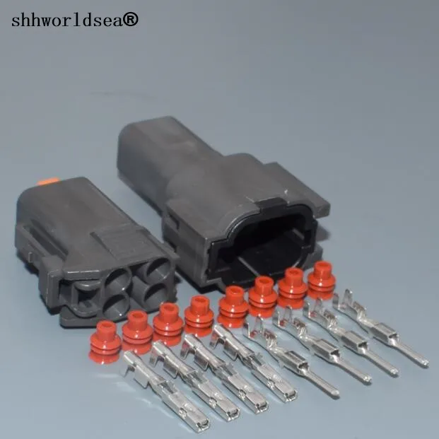 

shhworldsea auto 1.5mm 4pin female male housing plugs waterproof automotive connectors 7123-7740-40