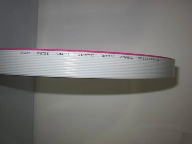 76m LED Display Screen Flat Cable Transmission line Flat Wire Cable Power line 16P Gray Flat Ribbon Data Cable