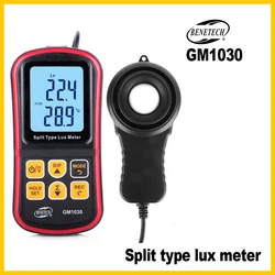 Digital Luxmeter Light Meter 200,000 Lux Photometer Mini Handheld Luxmeter Illuminometer GM1030-BENETECH