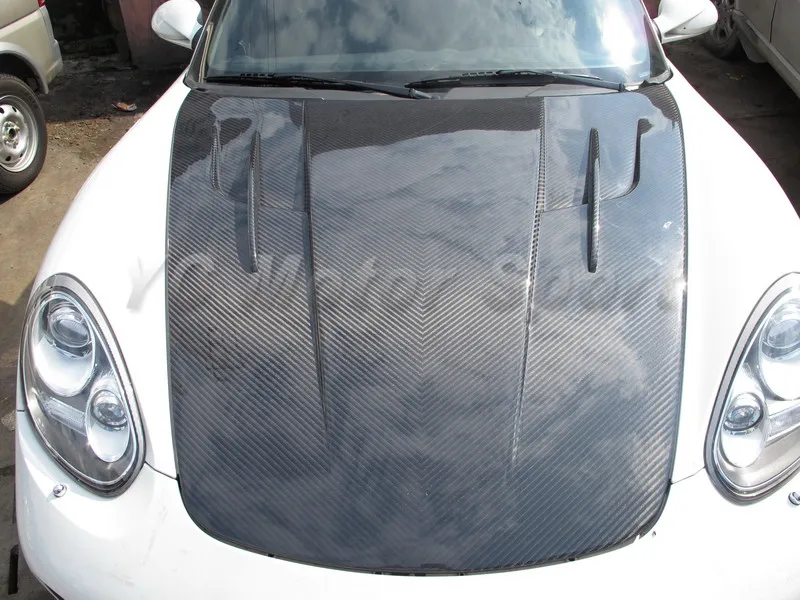 

Car Accessories Carbon Fiber MG Style Hood Bonnet Fit For 2005-2012 911 997 &Cayman 987 Hood Bonnet