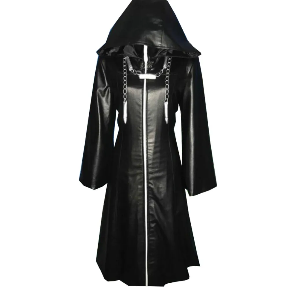 

2018 Organization Xiii Cosplay Cloak Kingdom Hearts Cos Costumes Clock Japan Anime Costume Sets Different