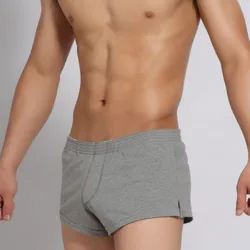 Sous-vêtements Gay pour homme, confortable, mode masculine, taille basse, boxer décontracté, sous-vêtements Sexy, haute élasticité, quatre saisons, général