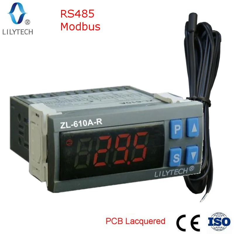 ZL-610A-R, RS485 Temperature Controller,  digital Cold Storage temperature controller, thermostat with Modbus, Lilytech