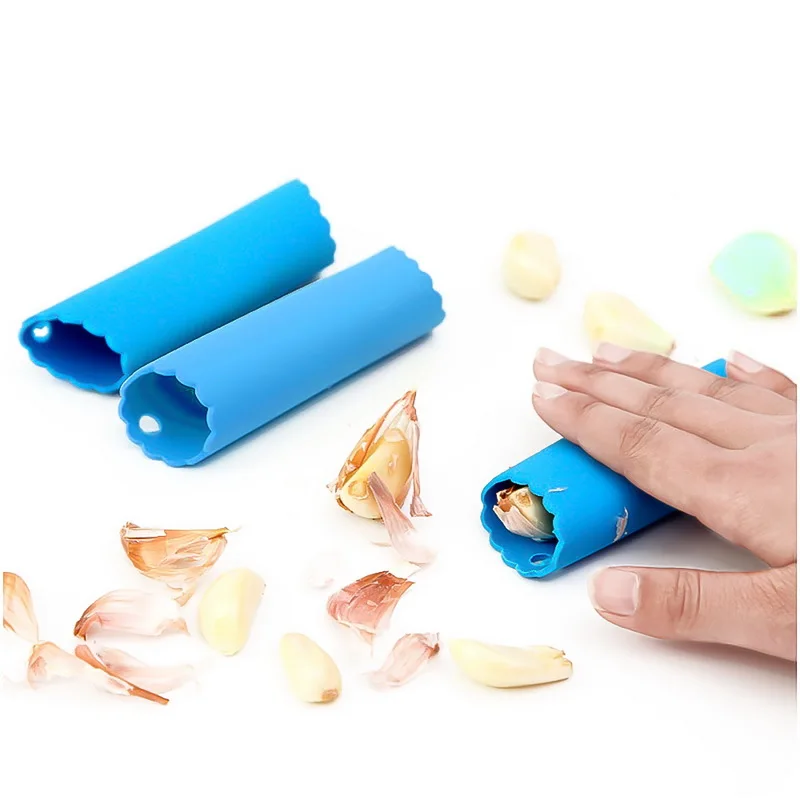 1pc Magic Silicone Garlic Peeler Vegetable Peel Easy Peeler Garlic Stripper Tube Peeling Kitchen Tool Drop Shipping