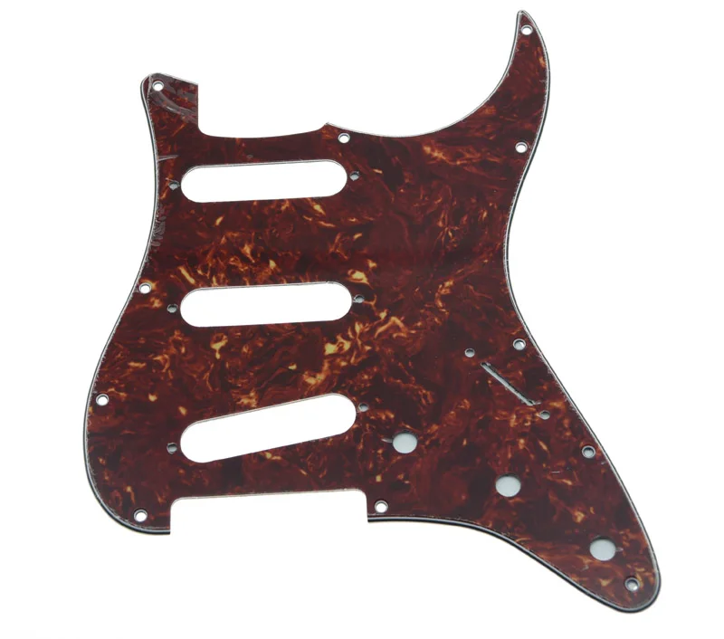 KAISH 8 Colors ST/Strat Guitar Pickguard Scratch Plate Reverse Bridge Fits for Stratocaster Jimi/Hendrix