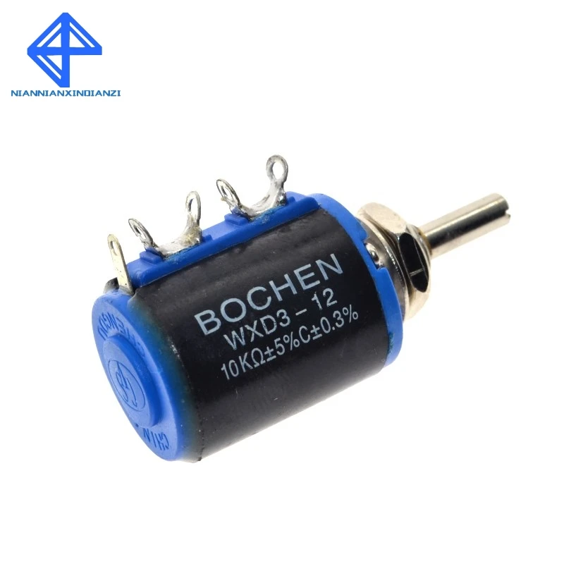

2PCS WXD3-12 33K 333 ohm Precision multi turn потенциометр с регулируемым сопротивлением