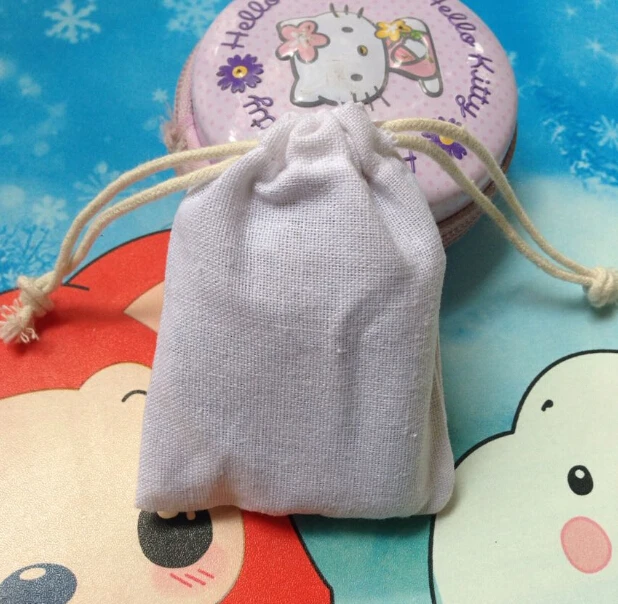 

SPECIAL SALE(12pcs/lot)7*9cm overlocked linen bag linen pouch linen lavender bag for gift jewelry bracelet earing watch vanilla