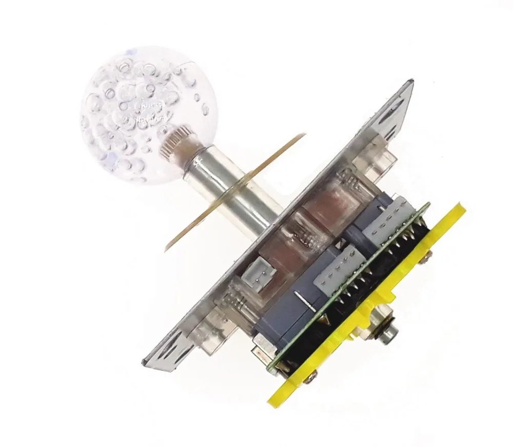 12 В постоянного тока, яркий цвет RGB, джойстик с кольцом 40 мм, Хрустальный поплавок, верхний шар, разъем 5P