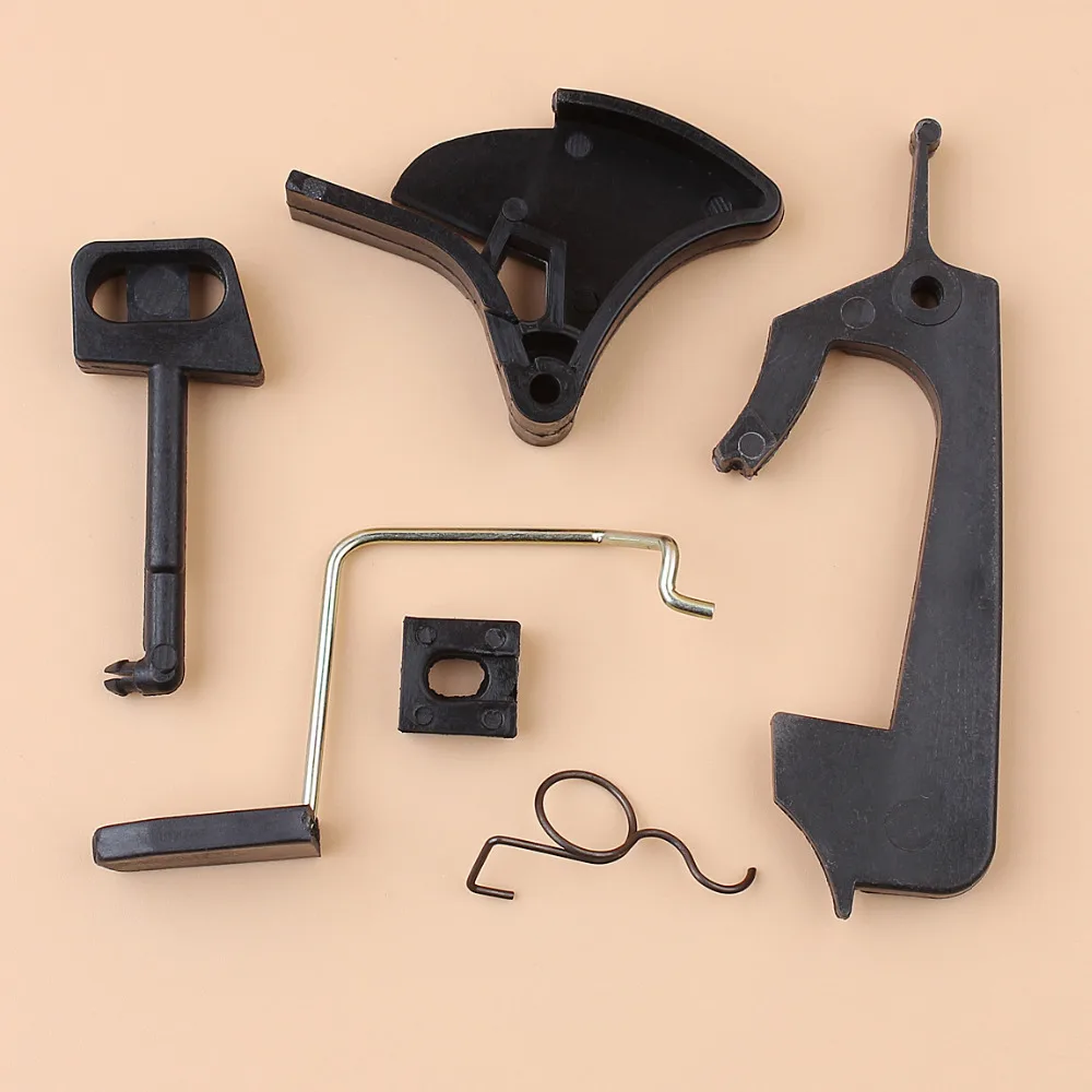คันเร่ง Trigger ฤดูใบไม้ผลิล็อค Choke Rod Kit สำหรับ HUSQVARNA 142 137 136 141 36 41 Chainsaw เปลี่ยนชิ้นส่วน