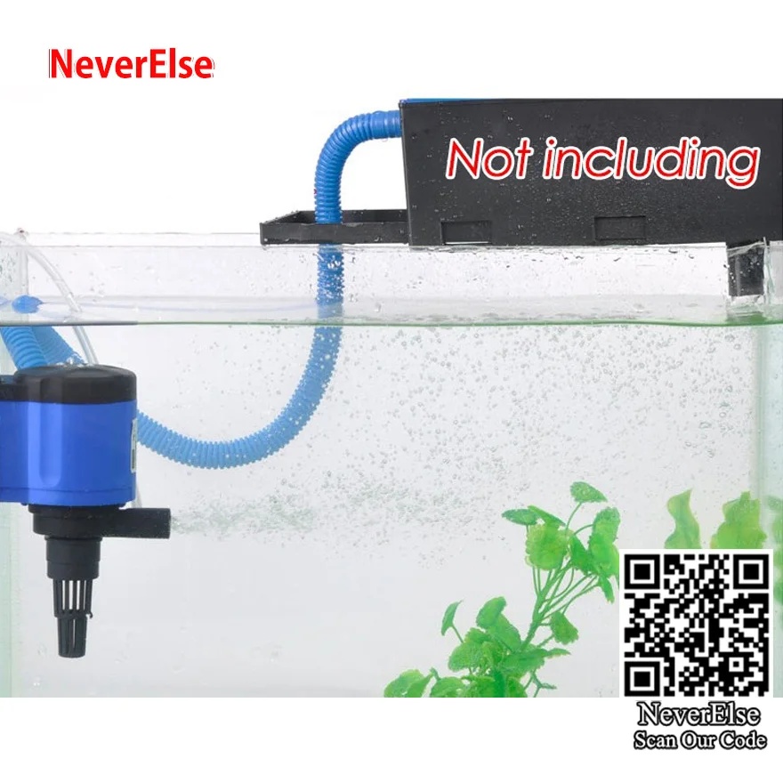 aquarium filter sponge with Pump Submersible for Fish Tank,Circulate Water Pipe set up Filter System 8/15/20/25/35/45W Pump head