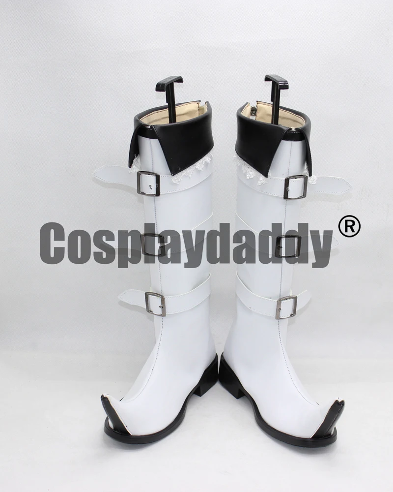 Fate Grand Order Florence Nightingale White Girls Long Cosplay Shoes Boots X002