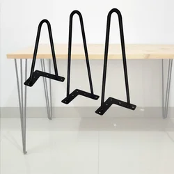 Mesa triangular invertida para el hogar, mueble moderno de 4, 12 y 16 pulgadas, con pata de mesa Simple, 1 pieza